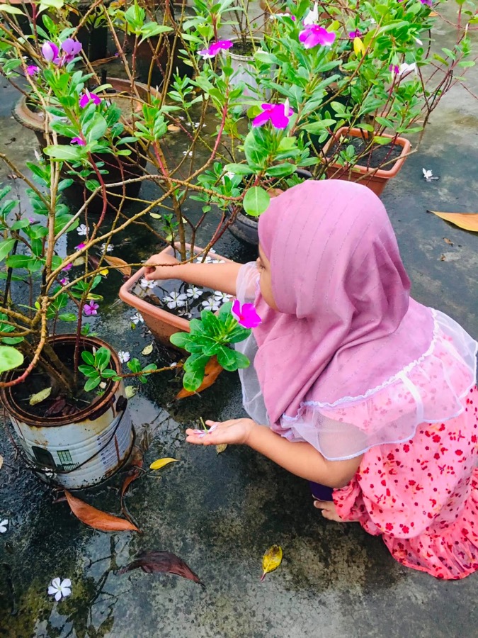 মামাস হার্ট কাস্টমারের বাস্তব ছবি — বাচ্চাদের হিজাব