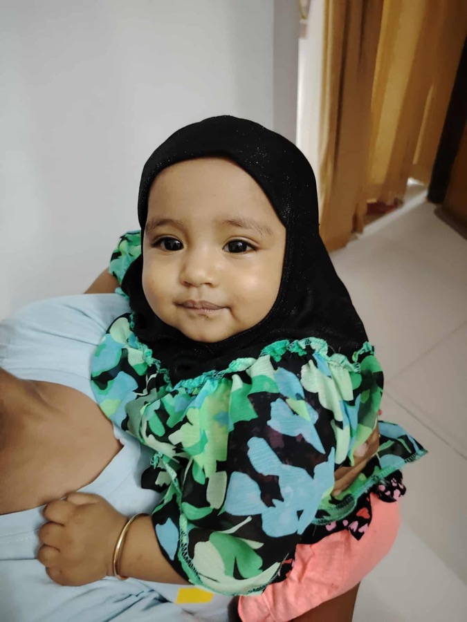 মামাস হার্ট কাস্টমারের বাস্তব ছবি — বাচ্চাদের হিজাব