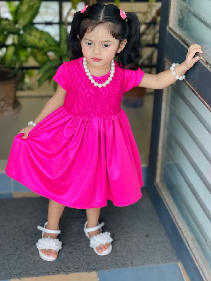 Megenta Dress - Eid Collection