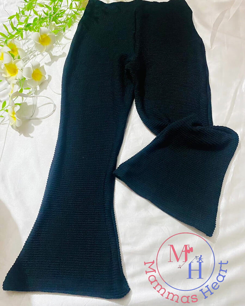 Bell-bottom Black - Leggings Collection - Bell Bottoms