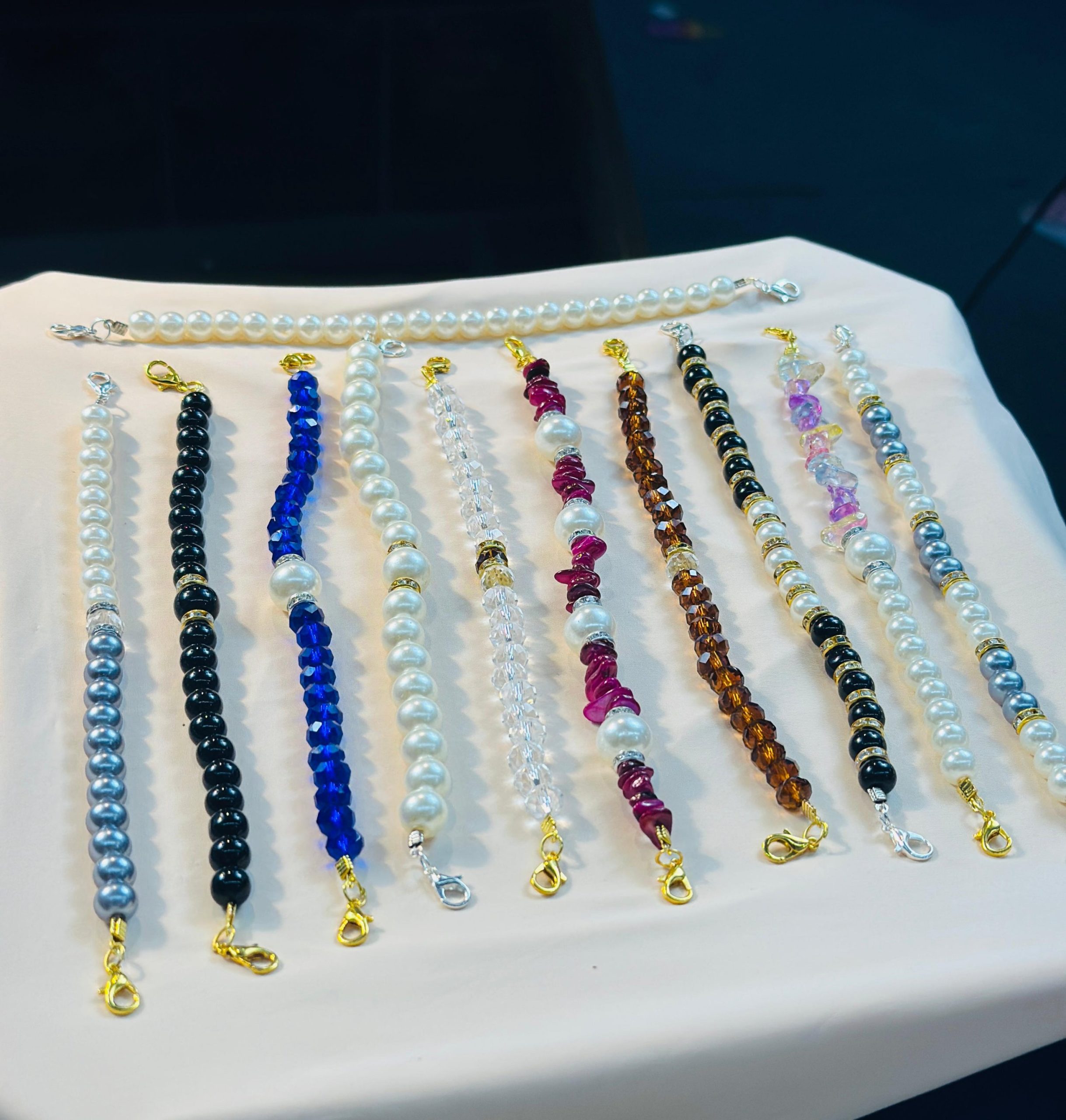 High Quality Pearl Mask Holder Chain Strap — ছবি 6