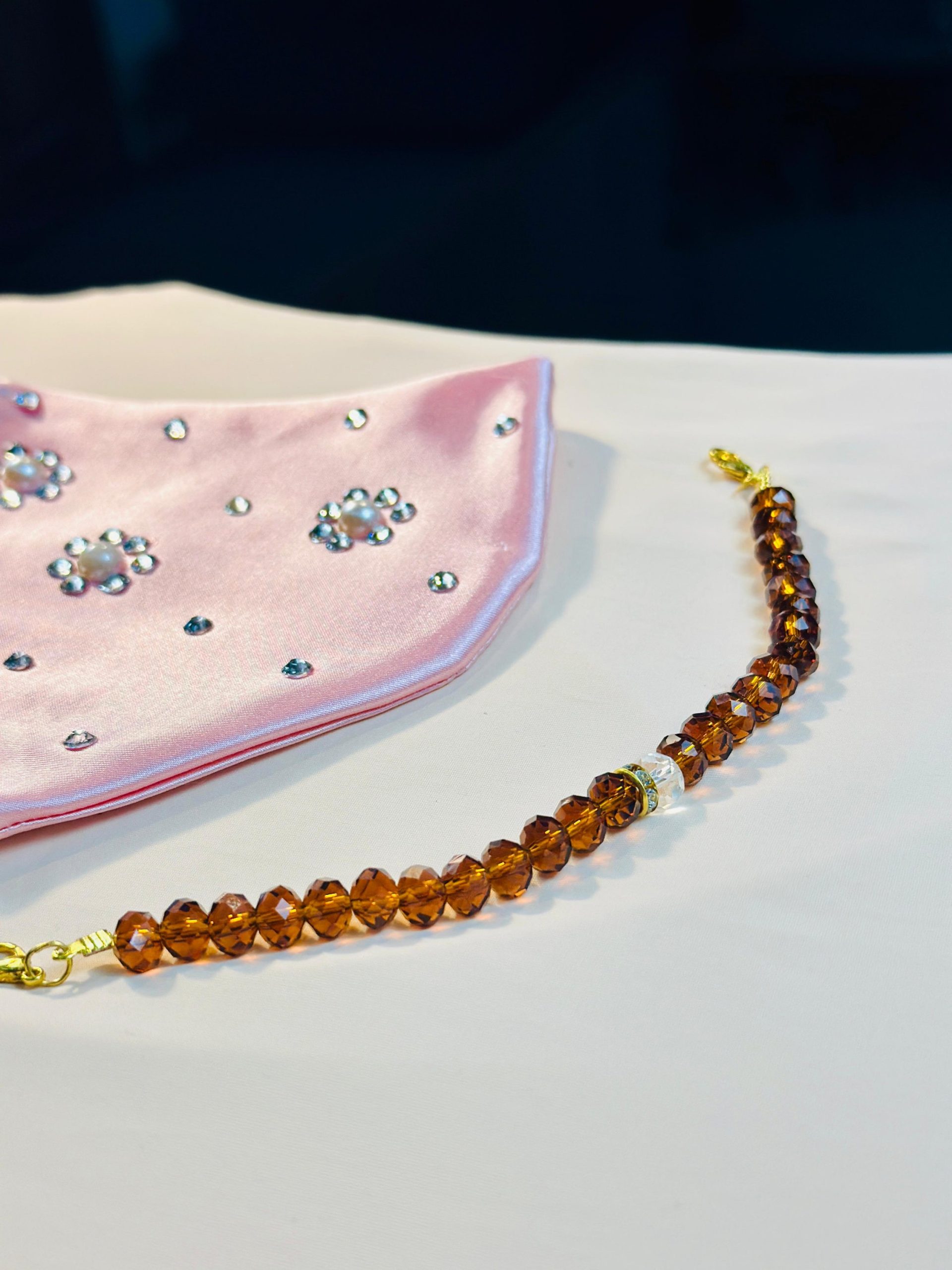 High Quality Pearl Mask Holder Chain Strap — ছবি 18