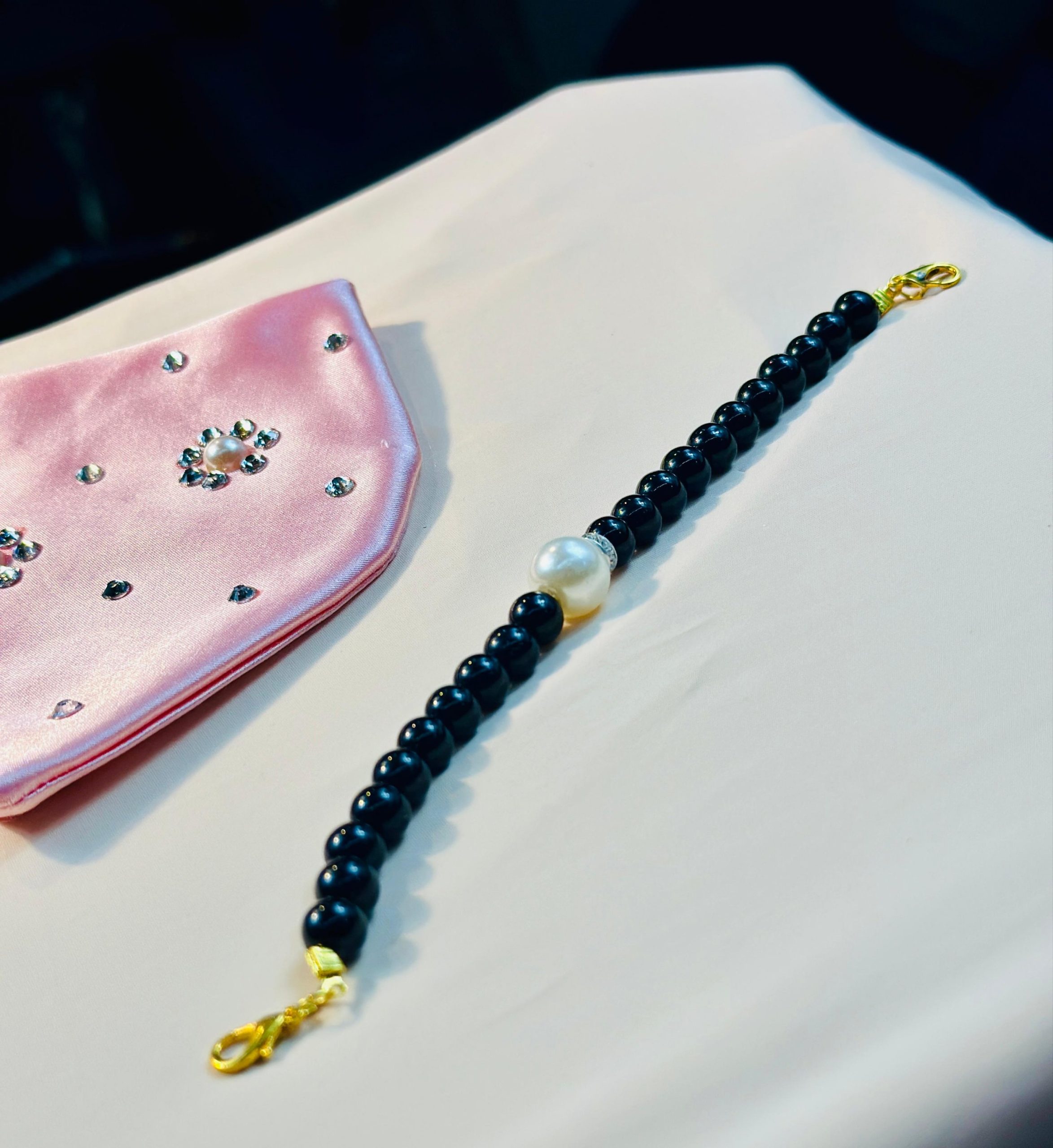 High Quality Pearl Mask Holder Chain Strap — ছবি 20