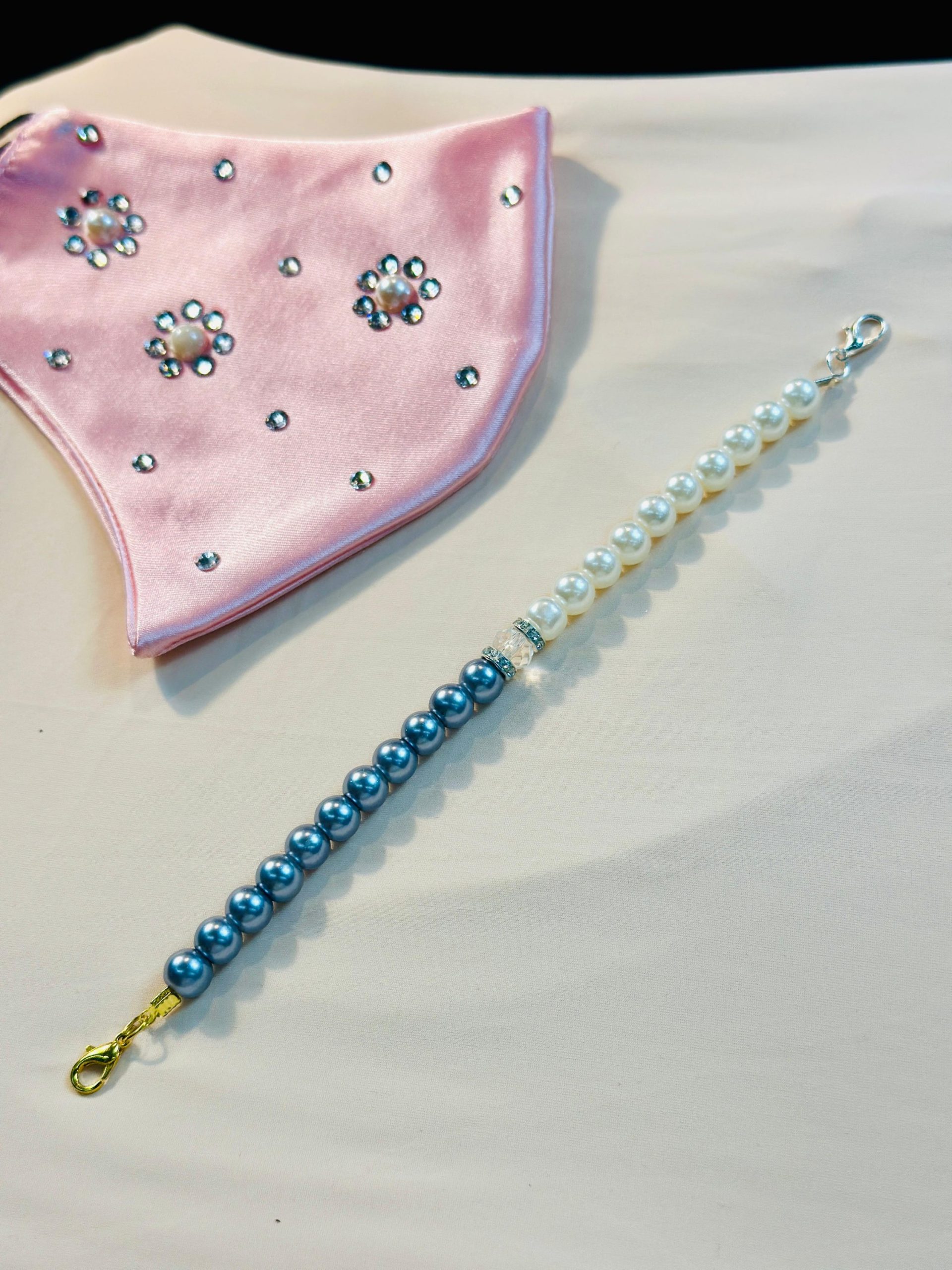High Quality Pearl Mask Holder Chain Strap — ছবি 42