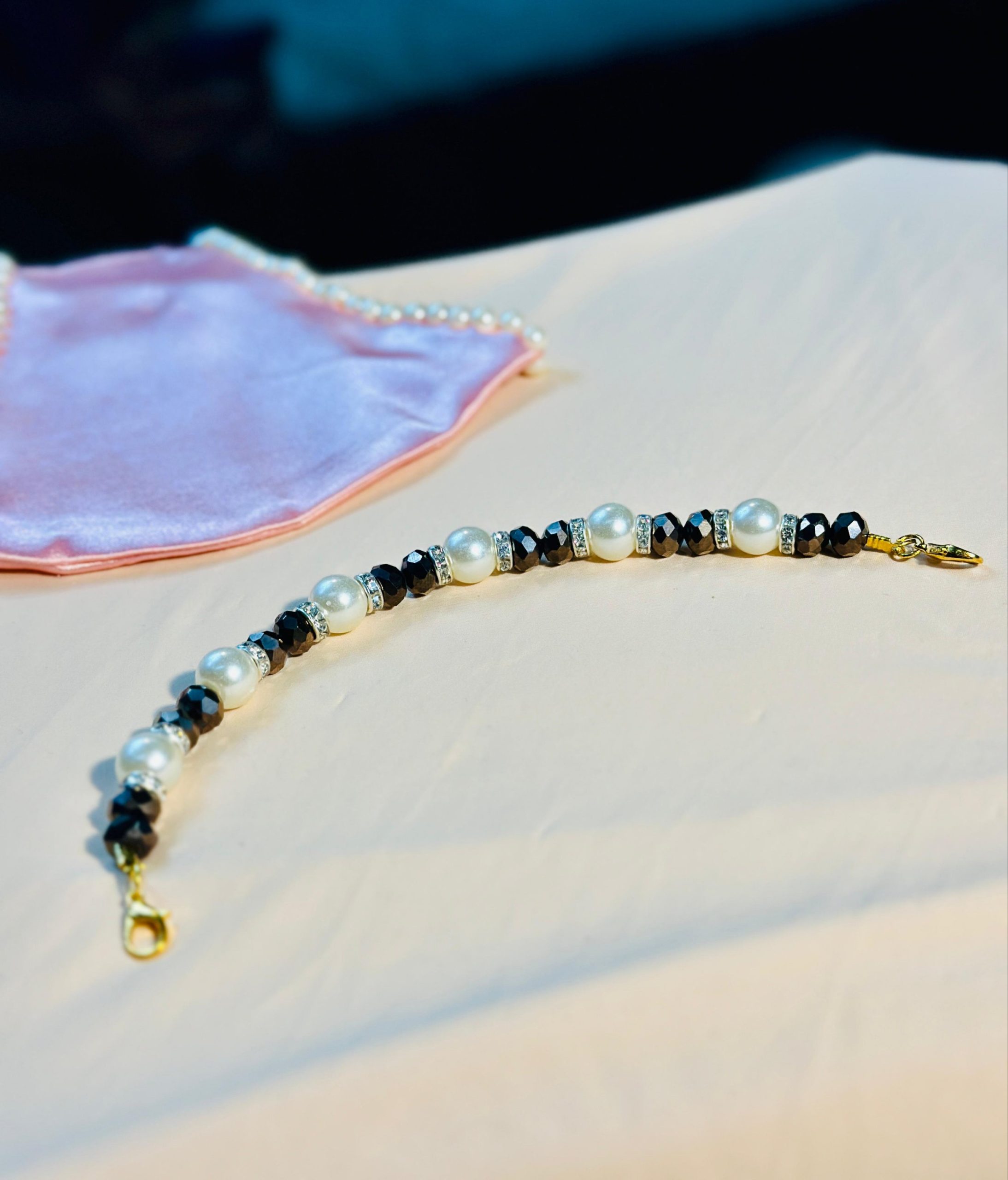 High Quality Pearl Mask Holder Chain Strap — ছবি 48