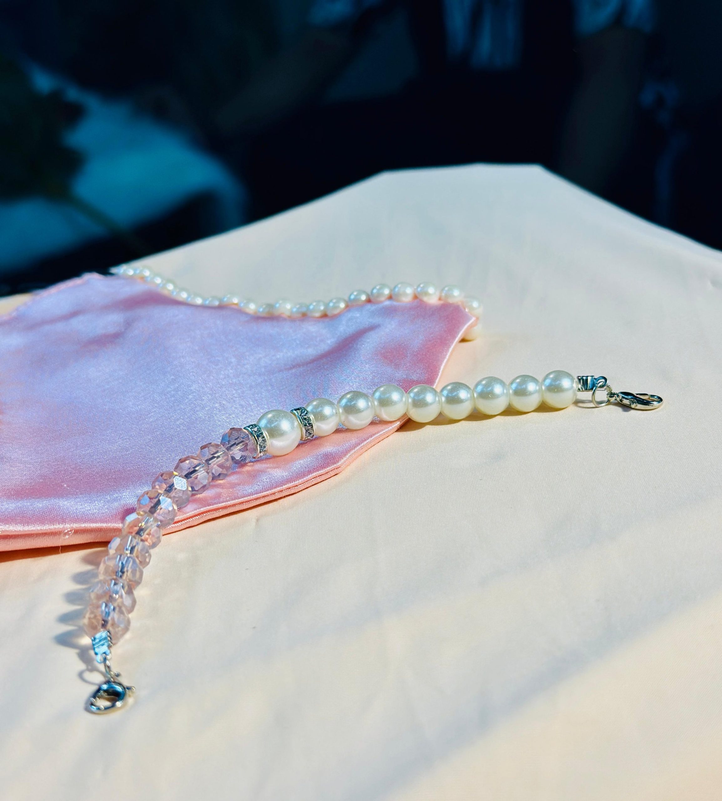 High Quality Pearl Mask Holder Chain Strap — ছবি 15