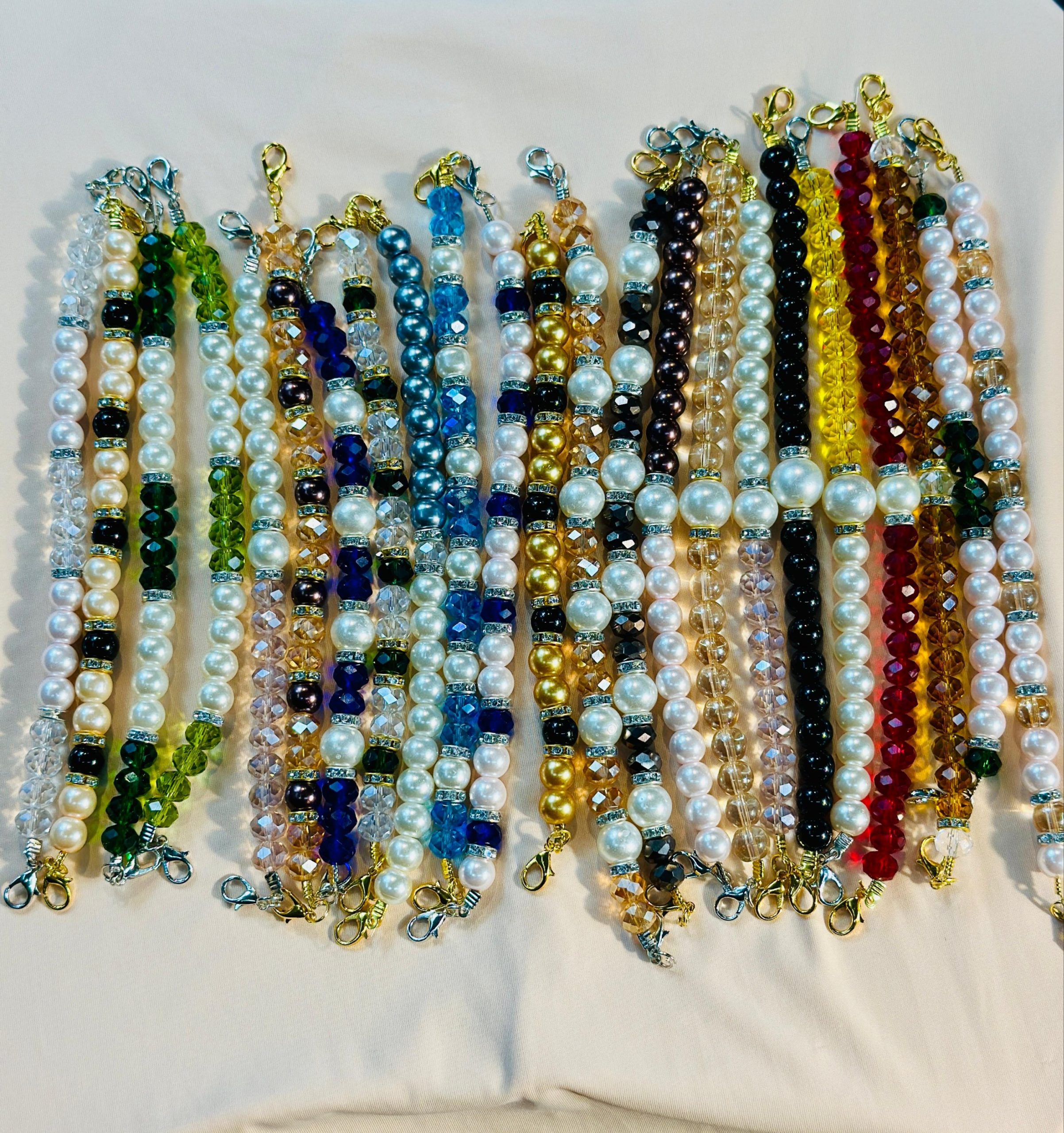 High Quality Pearl Mask Holder Chain Strap — ছবি 10