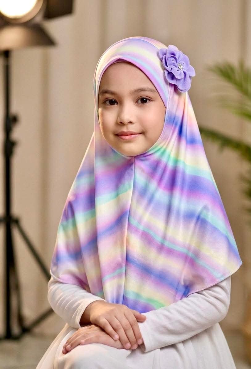 New Rainbow Eid Hijab
