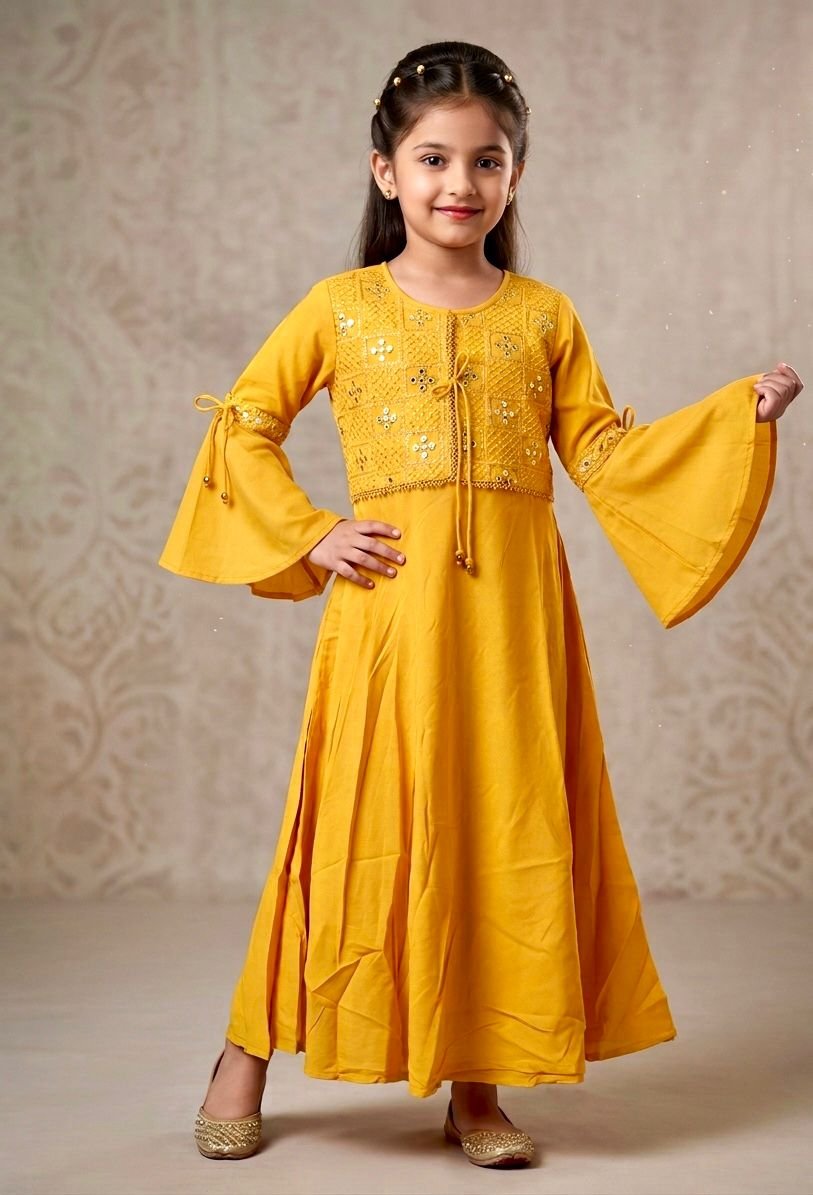 Yellow Kurti