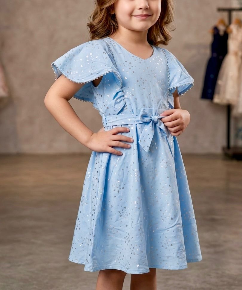 Sky Frock With Love Afsan