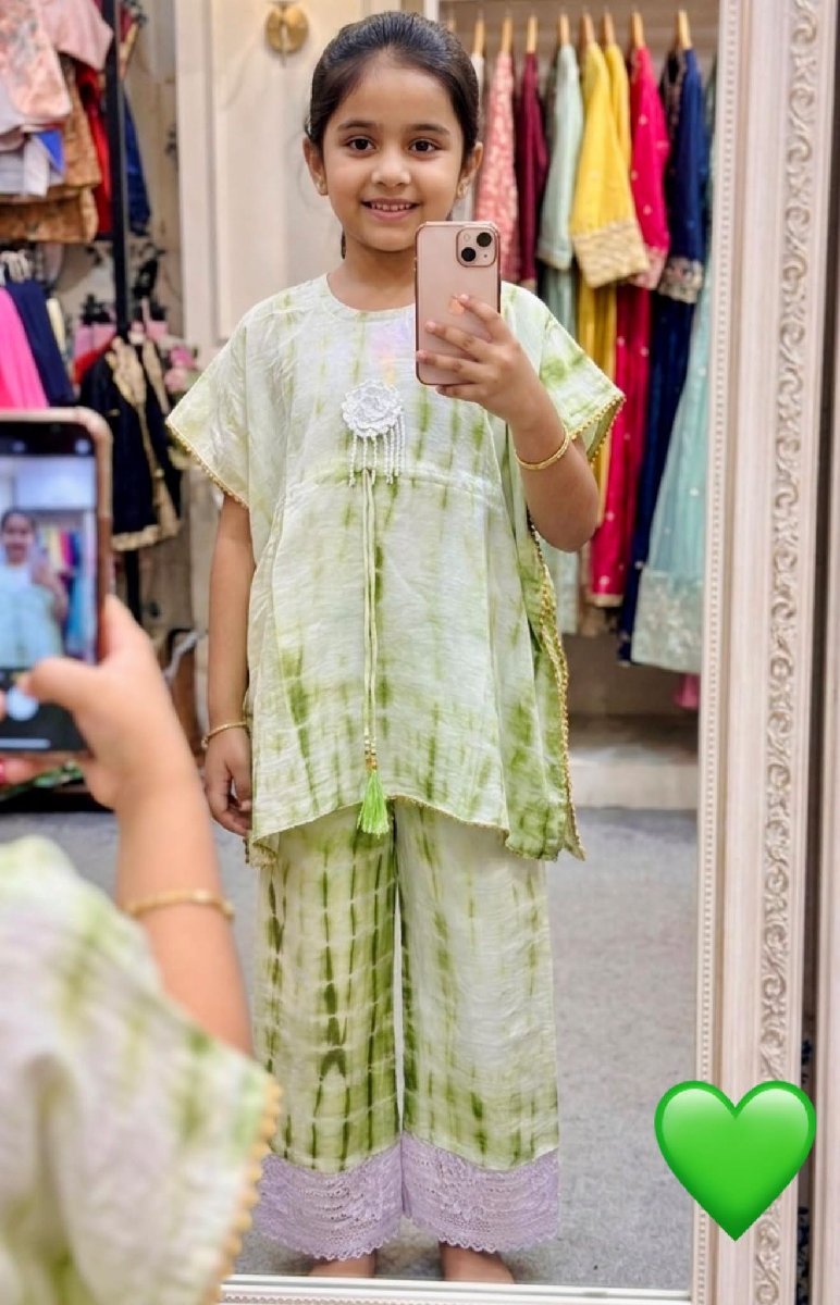 New Kaftan Green Shade — ছবি 1 — Casual Wear