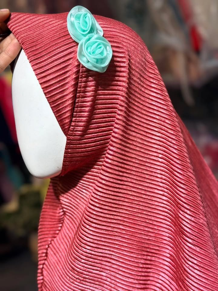 New Crep Dusty Pink Hijab