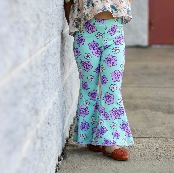 Fish Cut Mint Green New Pant - Bell Bottoms