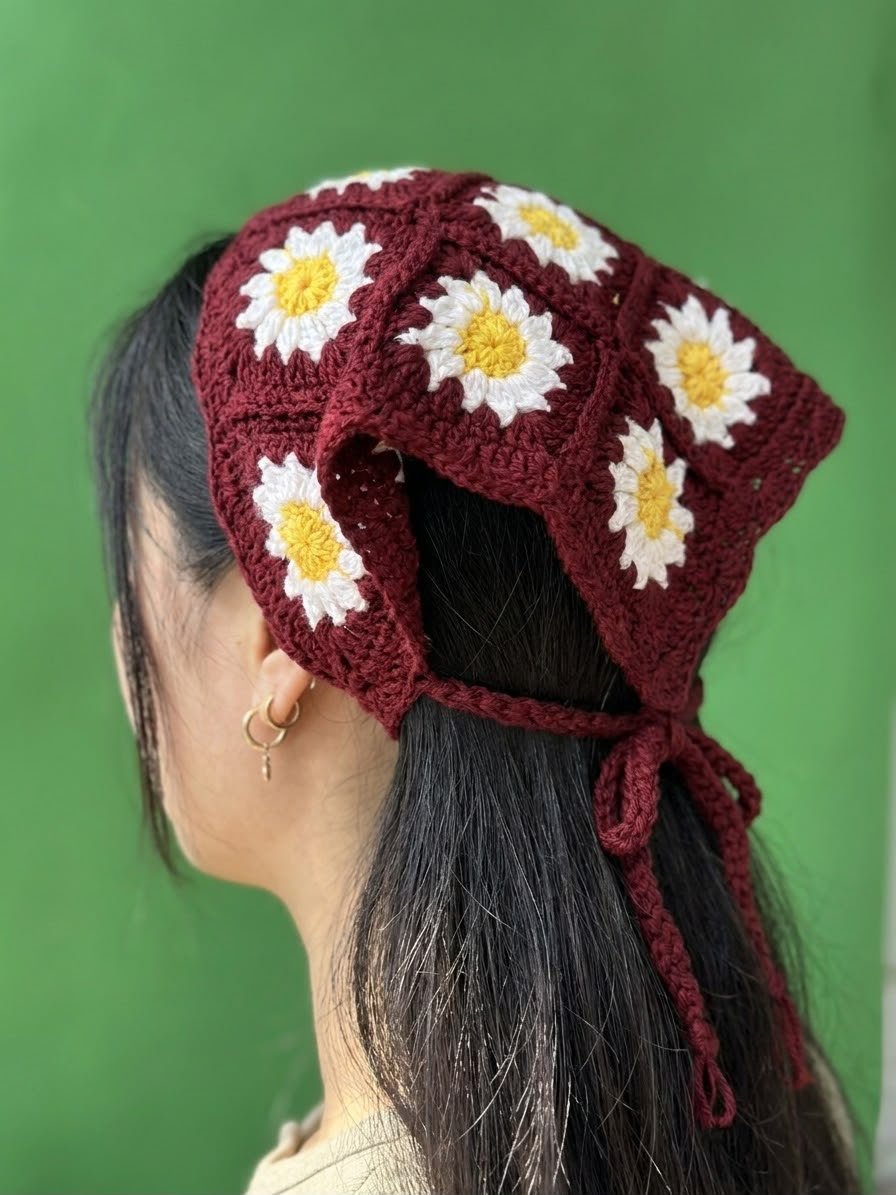 Bandana Red Sunflower — ছবি 1 — Accessories