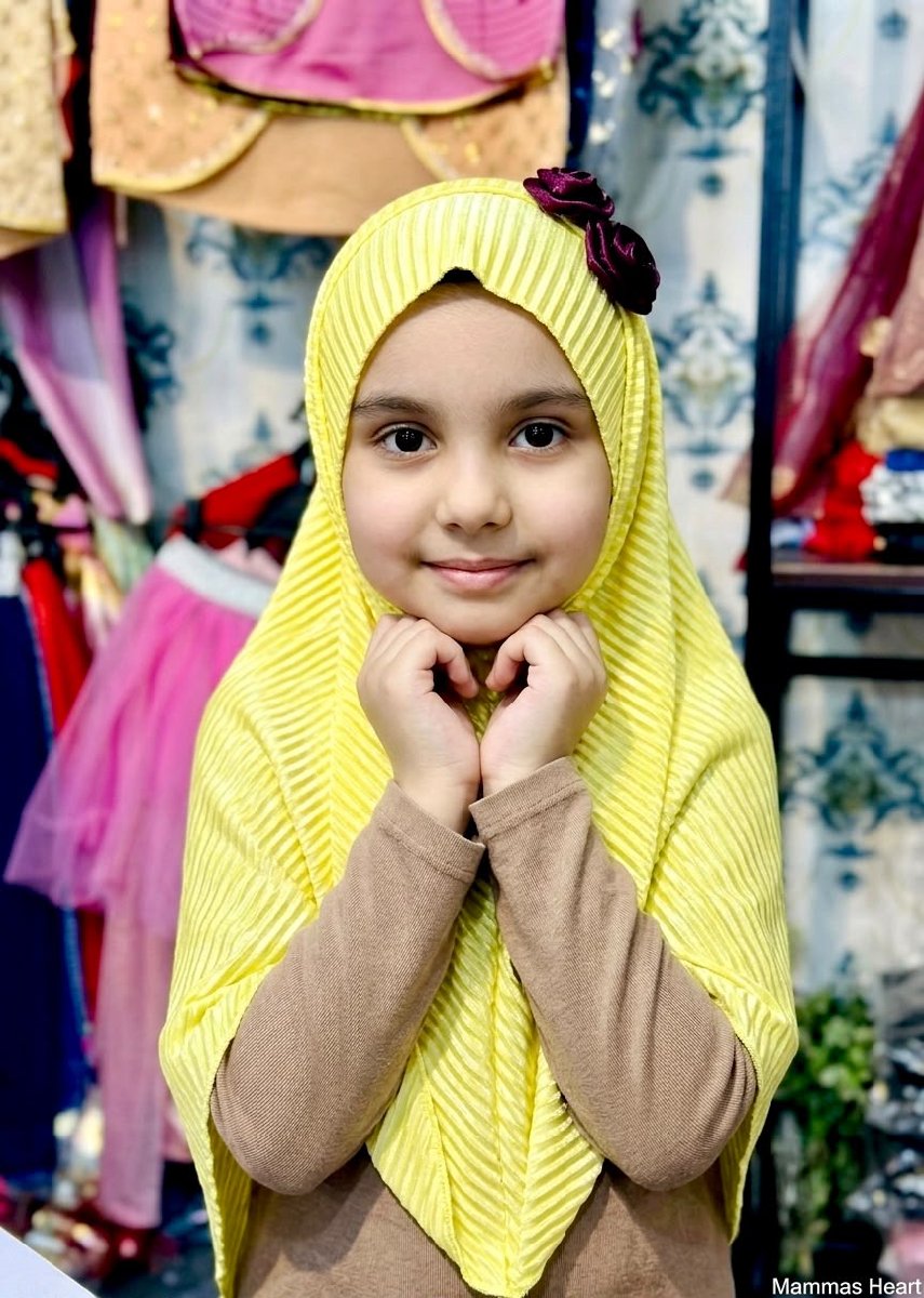 New Crep Yellow Hijab — ছবি 2
