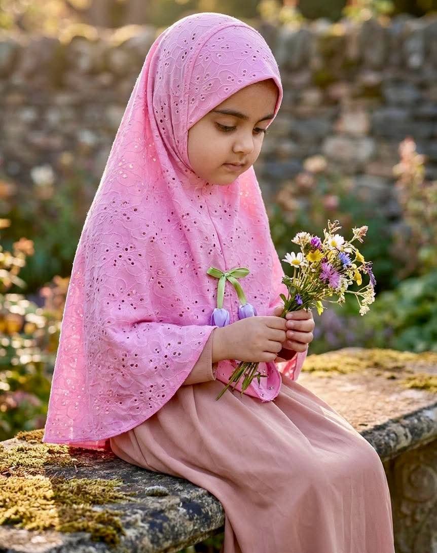 Pink Chicken Kari Hijab — ছবি 1 — Party Wear