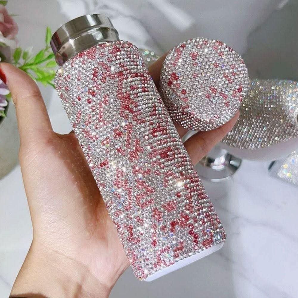 Glitter Crystal Thermal Bottle Pink — ছবি 1 — Eid Collection